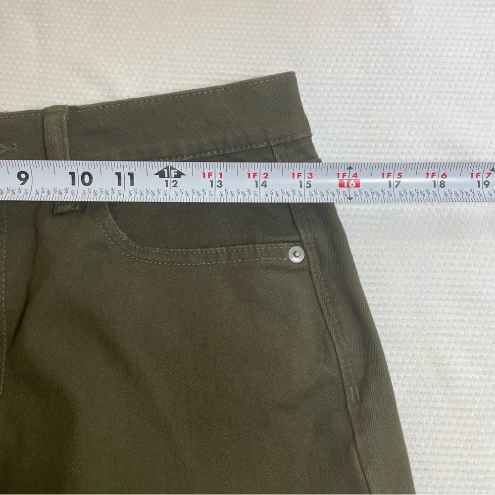 Banana Republic Olive Pencil Skirt - Picture 8 of 9